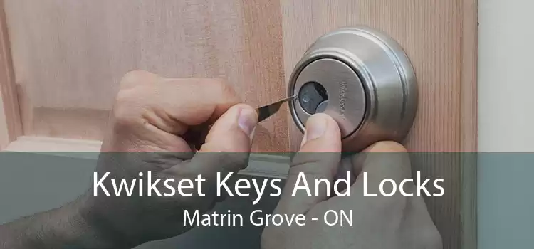 Kwikset Keys And Locks Matrin Grove - ON
