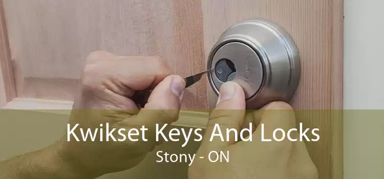 Kwikset Keys And Locks Stony - ON