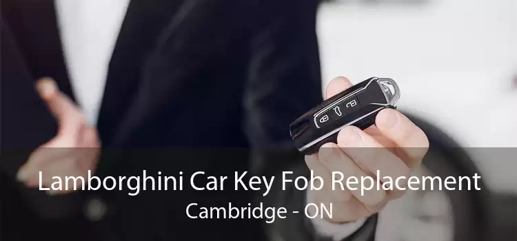 Lamborghini Car Key Fob Replacement Cambridge - ON