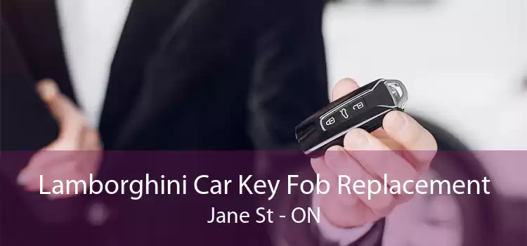Lamborghini Car Key Fob Replacement Jane St - ON