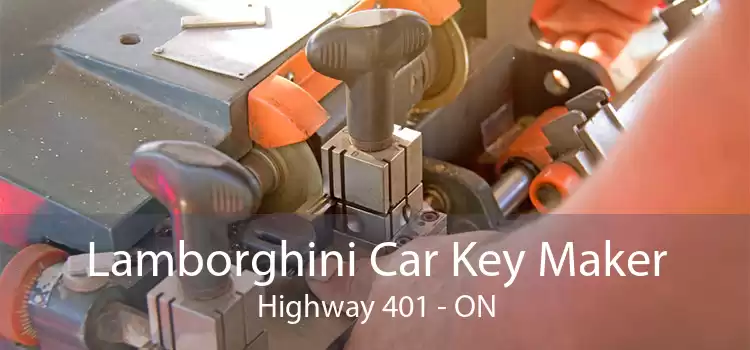 Lamborghini Car Key Maker Highway 401 - ON