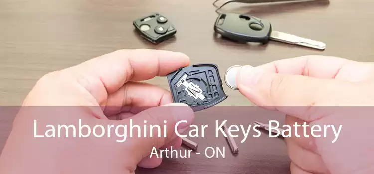 Lamborghini Car Keys Battery Arthur - ON