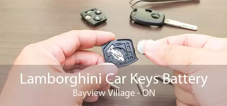 Lamborghini Car Keys Battery Bayview Village - ON
