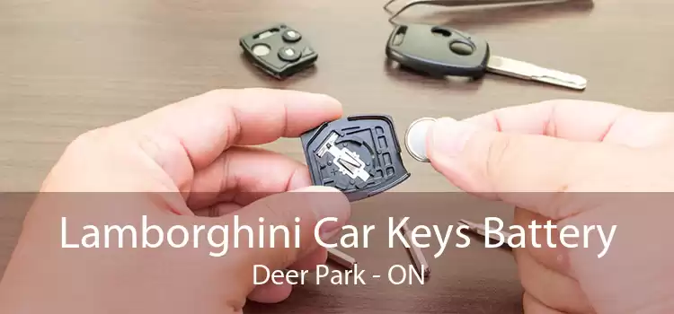Lamborghini Car Keys Battery Deer Park - ON