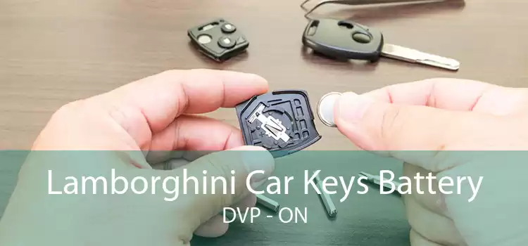 Lamborghini Car Keys Battery DVP - ON
