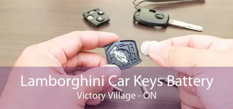 Lamborghini Car Keys Battery Victory Village - ON