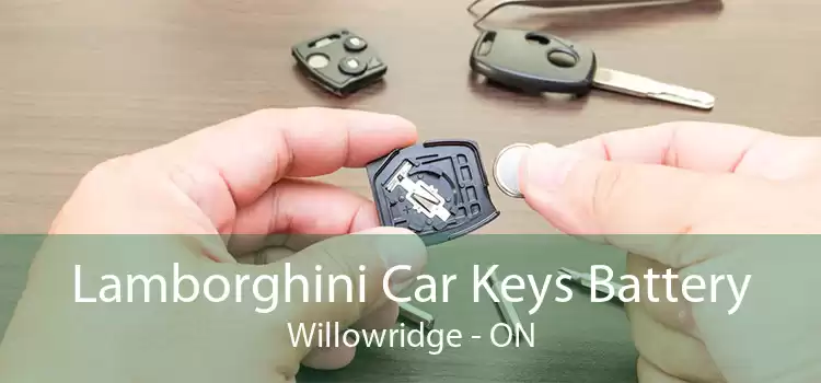 Lamborghini Car Keys Battery Willowridge - ON