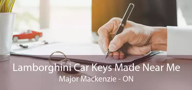 Lamborghini Car Keys Made Near Me Major Mackenzie - ON