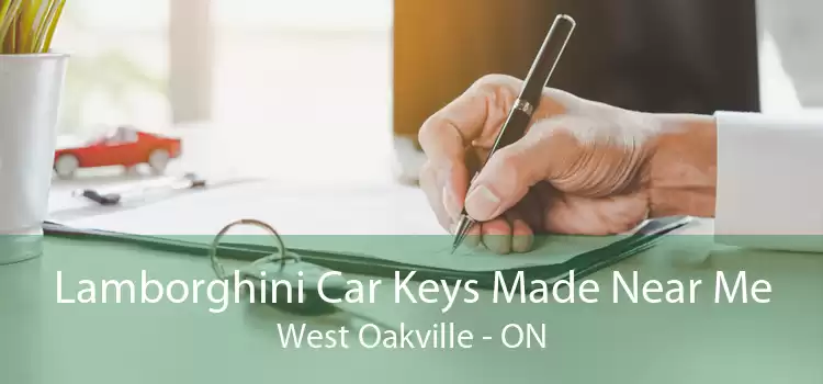 Lamborghini Car Keys Made Near Me West Oakville - ON