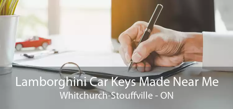 Lamborghini Car Keys Made Near Me Whitchurch-Stouffville - ON