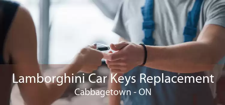 Lamborghini Car Keys Replacement Cabbagetown - ON