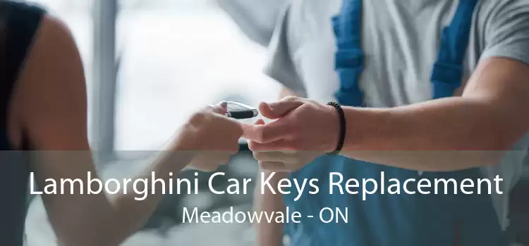 Lamborghini Car Keys Replacement Meadowvale - ON