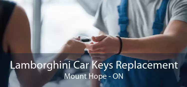 Lamborghini Car Keys Replacement Mount Hope - ON