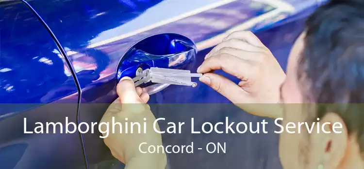 Lamborghini Car Lockout Service Concord - ON