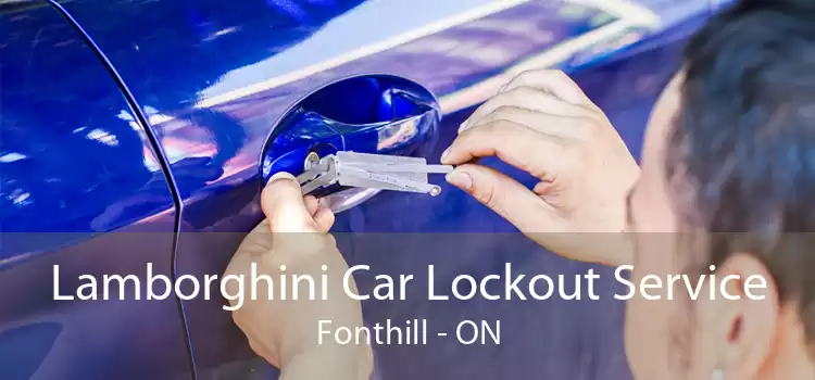Lamborghini Car Lockout Service Fonthill - ON