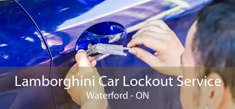 Lamborghini Car Lockout Service Waterford - ON