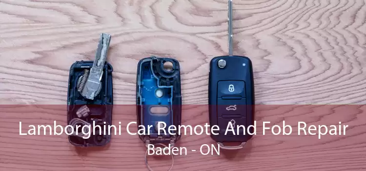 Lamborghini Car Remote And Fob Repair Baden - ON