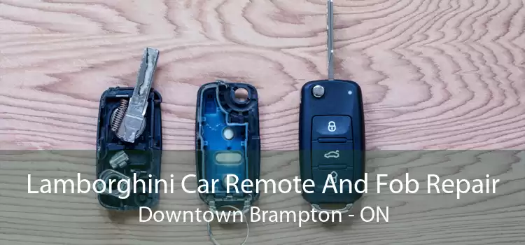 Lamborghini Car Remote And Fob Repair Downtown Brampton - ON
