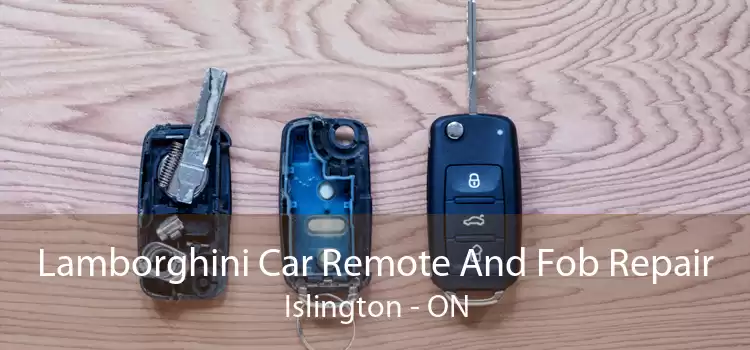 Lamborghini Car Remote And Fob Repair Islington - ON