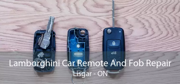Lamborghini Car Remote And Fob Repair Lisgar - ON