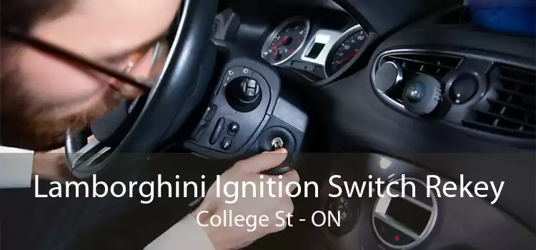 Lamborghini Ignition Switch Rekey College St - ON