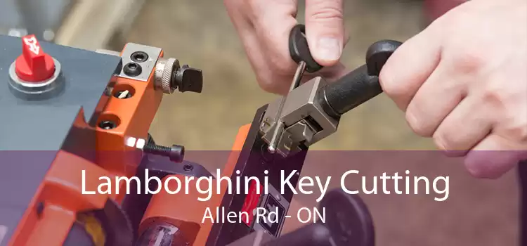 Lamborghini Key Cutting Allen Rd - ON