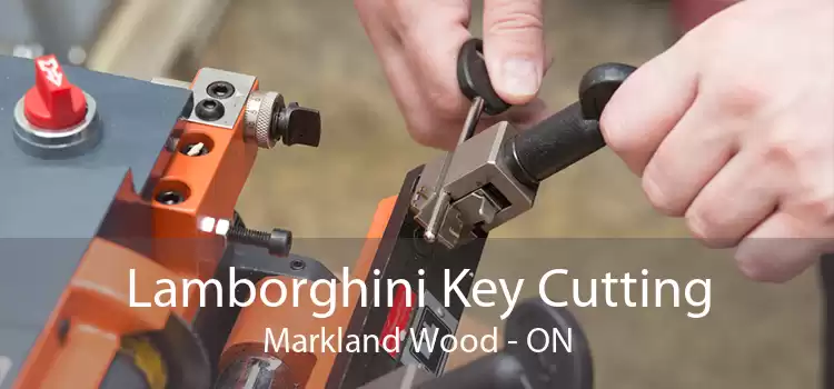 Lamborghini Key Cutting Markland Wood - ON