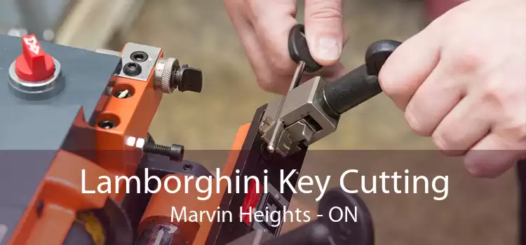 Lamborghini Key Cutting Marvin Heights - ON