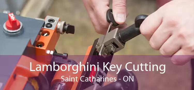 Lamborghini Key Cutting Saint Catharines - ON