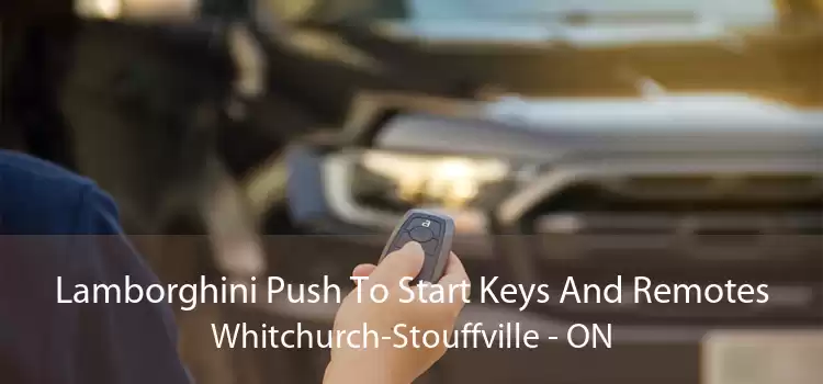 Lamborghini Push To Start Keys And Remotes Whitchurch-Stouffville - ON