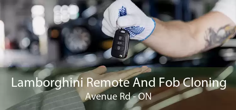Lamborghini Remote And Fob Cloning Avenue Rd - ON