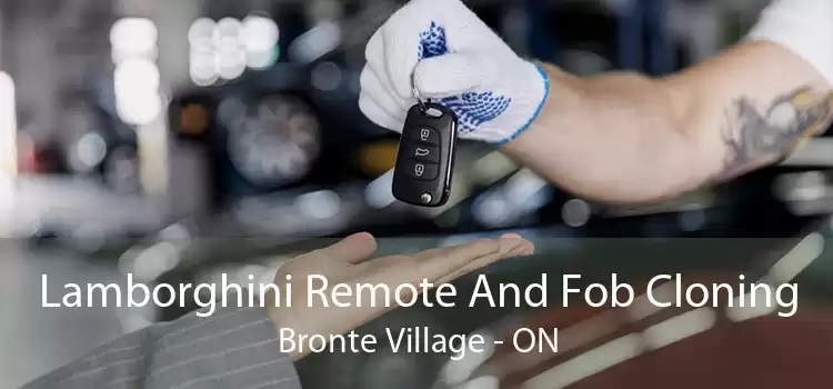 Lamborghini Remote And Fob Cloning Bronte Village - ON