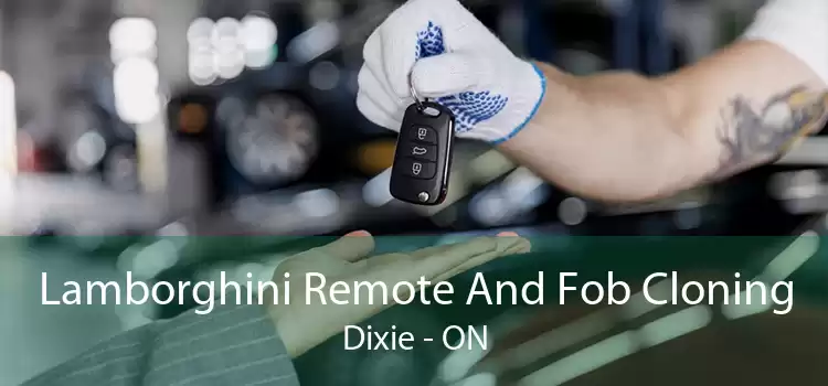 Lamborghini Remote And Fob Cloning Dixie - ON