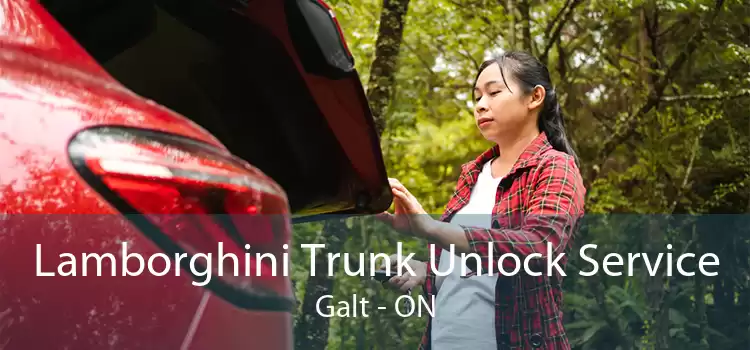 Lamborghini Trunk Unlock Service Galt - ON