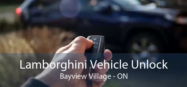 Lamborghini Vehicle Unlock Bayview Village - ON