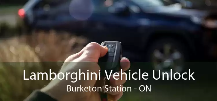 Lamborghini Vehicle Unlock Burketon Station - ON