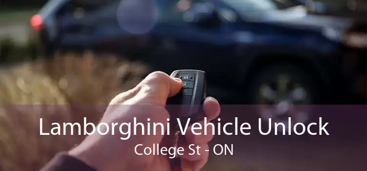Lamborghini Vehicle Unlock College St - ON