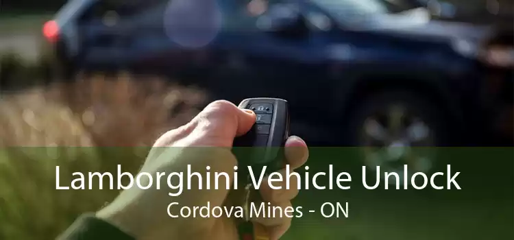 Lamborghini Vehicle Unlock Cordova Mines - ON
