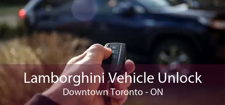 Lamborghini Vehicle Unlock Downtown Toronto - ON