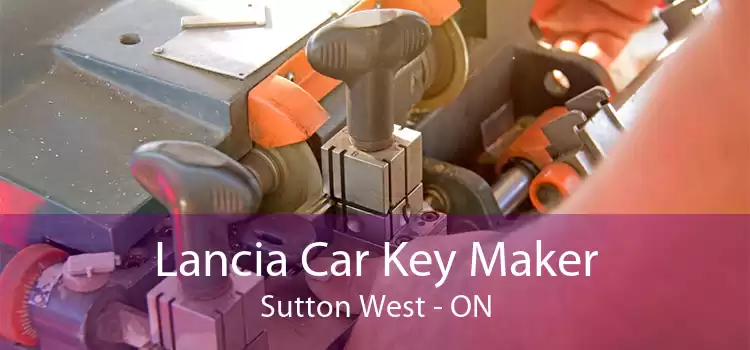 Lancia Car Key Maker Sutton West - ON
