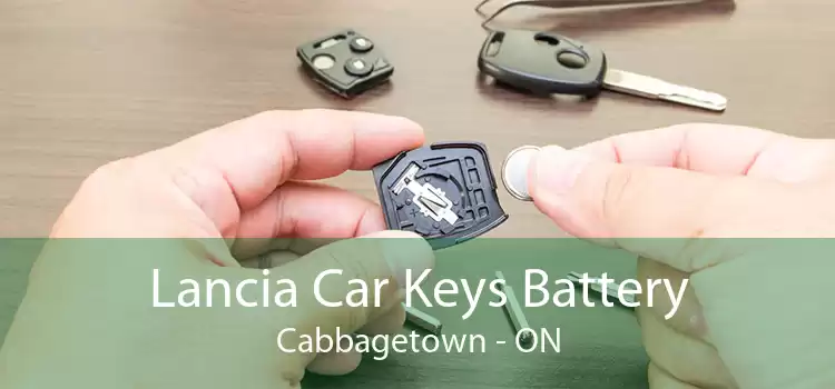 Lancia Car Keys Battery Cabbagetown - ON