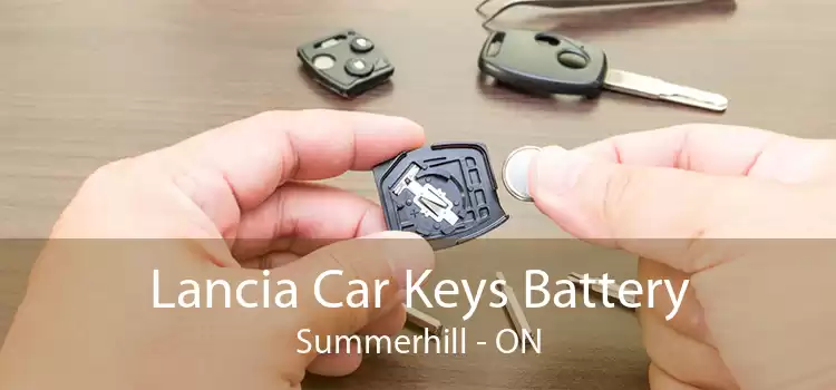 Lancia Car Keys Battery Summerhill - ON