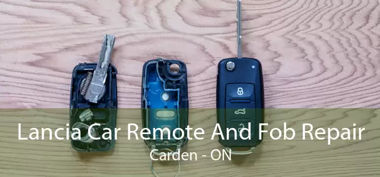 Lancia Car Remote And Fob Repair Carden - ON