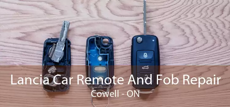 Lancia Car Remote And Fob Repair Cowell - ON