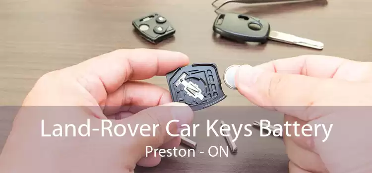 Land-Rover Car Keys Battery Preston - ON