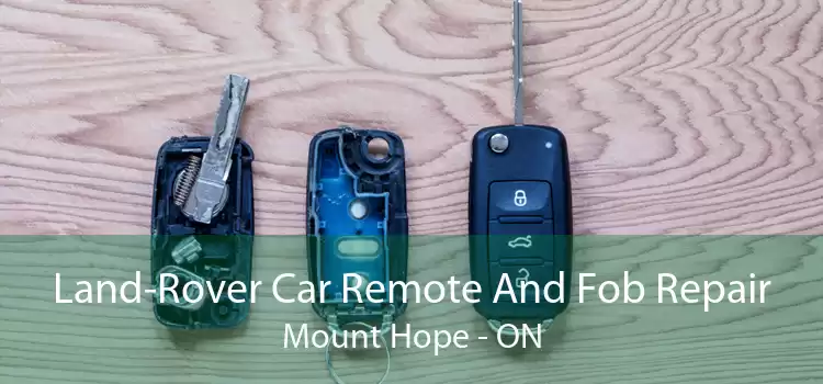 Land-Rover Car Remote And Fob Repair Mount Hope - ON