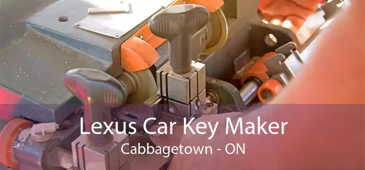 Lexus Car Key Maker Cabbagetown - ON