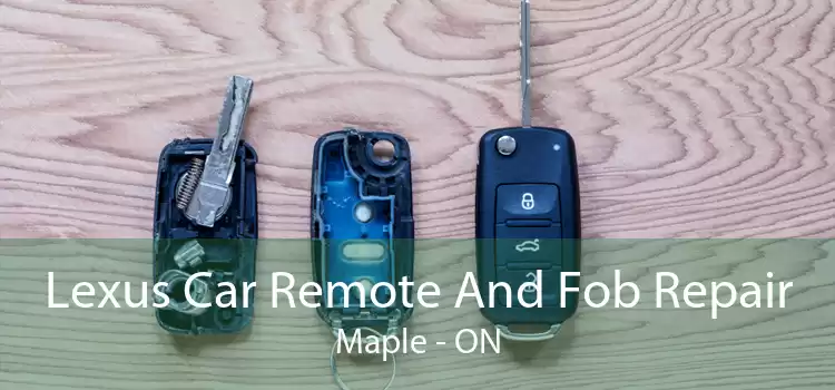 Lexus Car Remote And Fob Repair Maple - ON