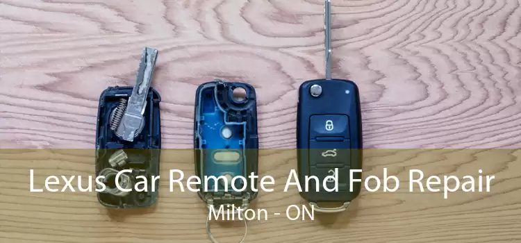 Lexus Car Remote And Fob Repair Milton - ON