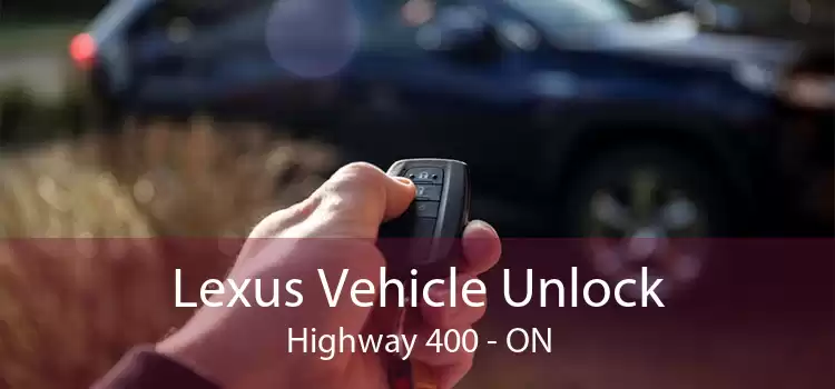 Lexus Vehicle Unlock Highway 400 - ON